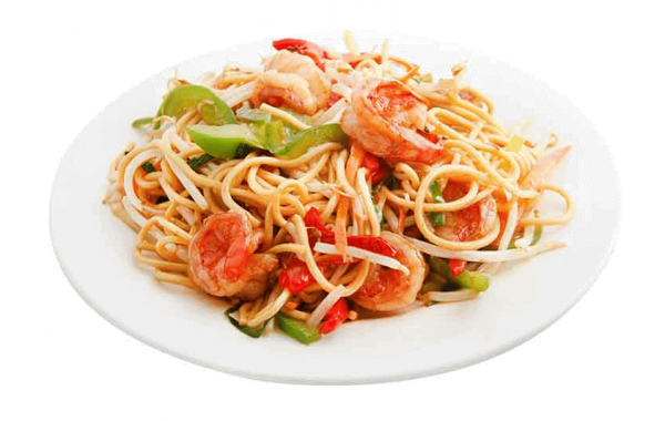 V8C NOUILLES SAUTEE AUX CREVETTES